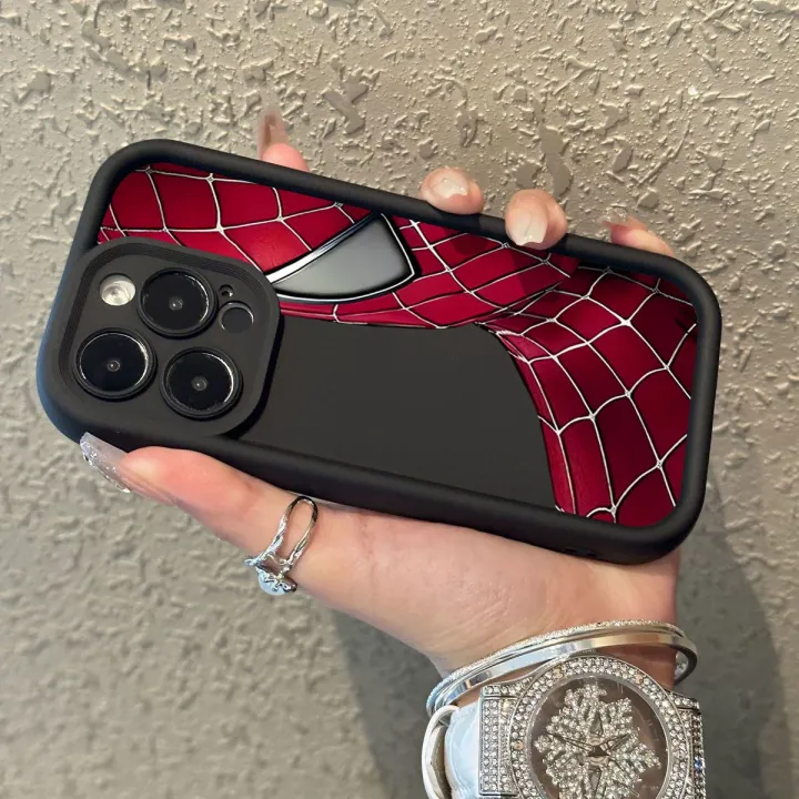 Cellphone%20Case%20For%20VIVO%20X70%20X80%20X90%20PRO%20Y02%20Y15S%20Y21%202021%20Y17%20Y22S%20Y27%20Y35%20Y33T%20T1X%20Y12%20Phone%20Casing%20Angel%20Eyes%20Stepped%20silicone%20shell%20Parker%20Cool%20Spider-Man%20Eyes%20Matte%20Back%20Cover%20Popular%20Soft%20New%20Design%20Anti-falling%20Shockproof%20Full%20Protection%20TPU%20-%20Image%204