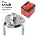 Oil Filter Wrench - 3-Jaw - Round. 