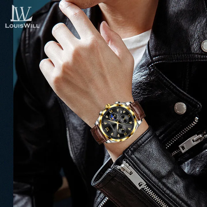 LouisWill%20Watches%20Fashion%20Men%20Watches%20Business%20Casual%20Wristwatches%20Leather%20Watch%20Quartz%20Watch%20Chronograph%20Watches%20Luminous%20Pointers%20Watch%20True%20Three-eye%20Watch%203ATM%20Waterproof%20Watch%20With%20Calendar%20-%20Image%209