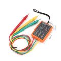 Tester Indicator Detector Meter LED Buzzer with Portable Pouch. 