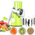 Tabletop Drum Greater Multifunction able Manual Vegetable Spiral Slicer Cheese Grater Hand Drum Rotary Grater Vegetable Cutter. 