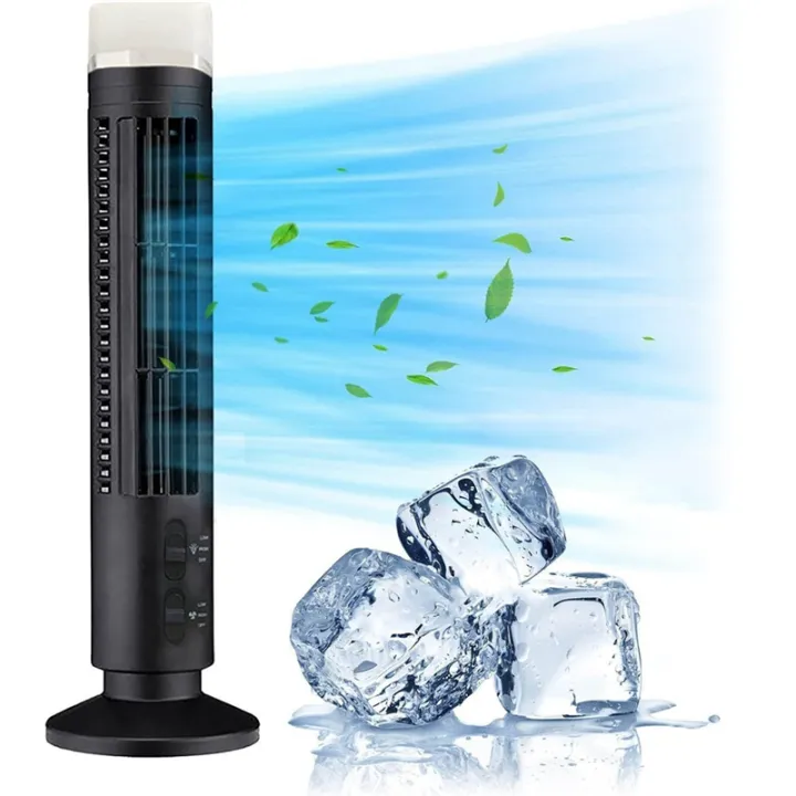 Portable%20Air%20Cooler%20Fan,Streamlined%20Tower%20Fan%20with%20LED,Powerful%20Wind,Space-Saving,%20Bladeless%20Design,%20USB%20Interface%20Durable%20-%20Image%202
