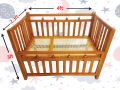 Wooden Baby Cot. 