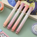 4pcs/set Kawaii Marker Pens Cute Highlighter DIY Spot Liner Drawing Painting Markers Korean Stationery School Office Supplies. 