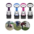Kqueebee Long Handle Pet Pick Up Outdoor Cleaning Waste Clip Out Pet Pick Up Clip Road Garbage Picker-Black. 
