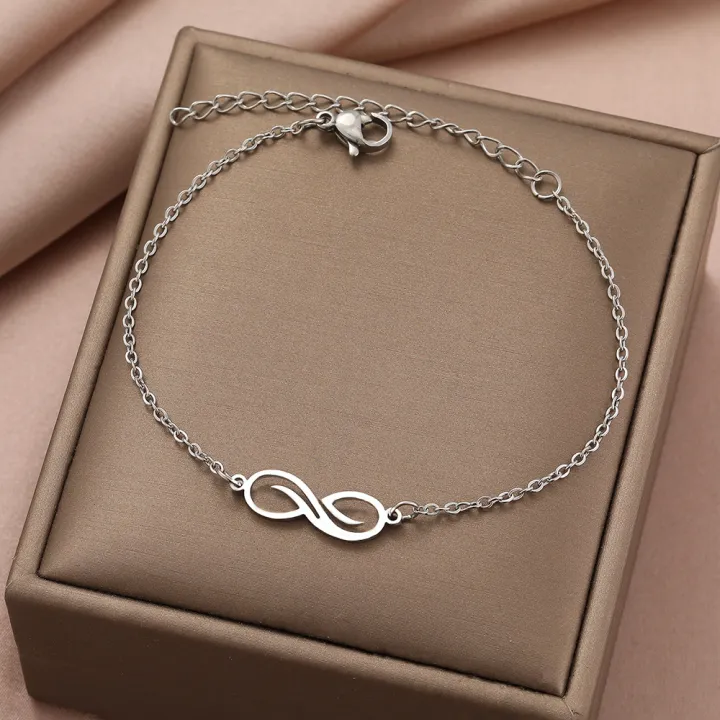Stainless%20Steel%20Bracelets%20Design%20Infinity%20Symbol%20Pendant%20Chains%20Charms%20Bracelet%20For%20Women%20Jewelry%20Party%20S%20-%20Image%203