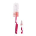 BOTTLE BRUSH |2Pcs/set Baby Nipple Milk Bottle Cup 360 Degree Sponge Cleaner + Pacifier Brush 360° Cleaning Tool Scrubber Cleaning Brush |Infinity needs|. 
