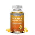Mulitea Vitamin E Capsules | 1000 IU | 120 Soft Capsules | Non GMO and Gluten Free Supplements. 