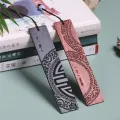 SF Creative Retro Sandalwood Bookmark Chinese Style Engraving Book Clips Gifts Moon Tree Mountain Wooden Page Holder School Office Supplies. 