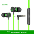 Mihua Computer Style Stereo Headphones 5mm In-Ear Jack Magnetic Play [New Design] L Play Wired Earbuds Type C Type 3.Headphones with Microphone Headphones are suitable for small. 