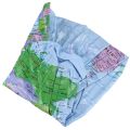 SRIWEN 2X Inflatable Toy Globe Tellurion Training Geography Map Balloon Water Ball 40. 