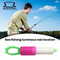 Skymountain Glow Stick Container Compact Size Float Dark Glow Stick Container Fishing Gear. 