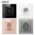 JHJCH French standard plug, French power 16a 220V grounding socket, child protection. 