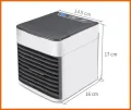 Air Cooler, Arctic Air Ultra Evaporative Air Cooler - Powerful 3-Speed, Lightweight, Portable Personal Space Cooler With Hydro-Chill Technology For Bedroom, Office, Living Room & More. 