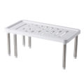【ALLGOOD】Retractable 35-61cm Anti-skid Stainless Steel Storage Shelf Shoe Rack Cabinet Holders Kitchen Organizer Simple Nordic Style Home Kitchen Decor. 