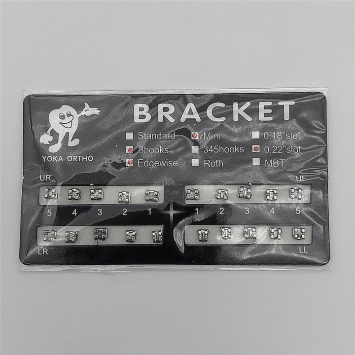 Fake%20Braces%20Braces%20Wax%2010%20Sheets/Pack%20200%20Pcs%20of%20Brackets%20MIM%20Roth%20Mini%200.022%20with%20Hook%203%20-%20Image%206