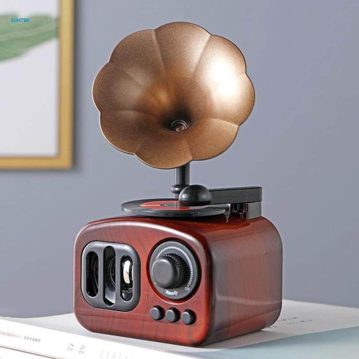 Classical Retro Gramophone Art Music Box Home Desktop Decoration Crafts