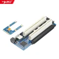 HXSJ Mini Pci-E To Pci Adapter Card Mpci-E To Pci Riser Adapter With Sata Power Cable Expansion Card With External Capture Card. 