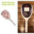 BRIGHT BRAND NEW VERSION Rechargeable Electronic Mosquito Bat Mosquito Killer Mosquito Racket Mosquito Trap Net BR-8720. 