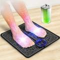Foot Massager Bioelectric Acupoints Massage Mat Leg Muscle Stimulation Machine Folding Pad Blood Circulation Health Care Device. 