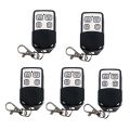 5X 4 Button Electric Garage Door Opener Wireless Remote Control 433MHZ Igniter Wireless Radio Frequency Remote Control. 