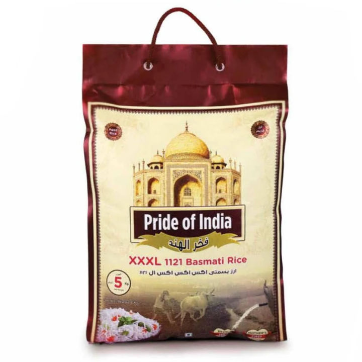 Basmati Rice XXXL 5kg- Pride Of India