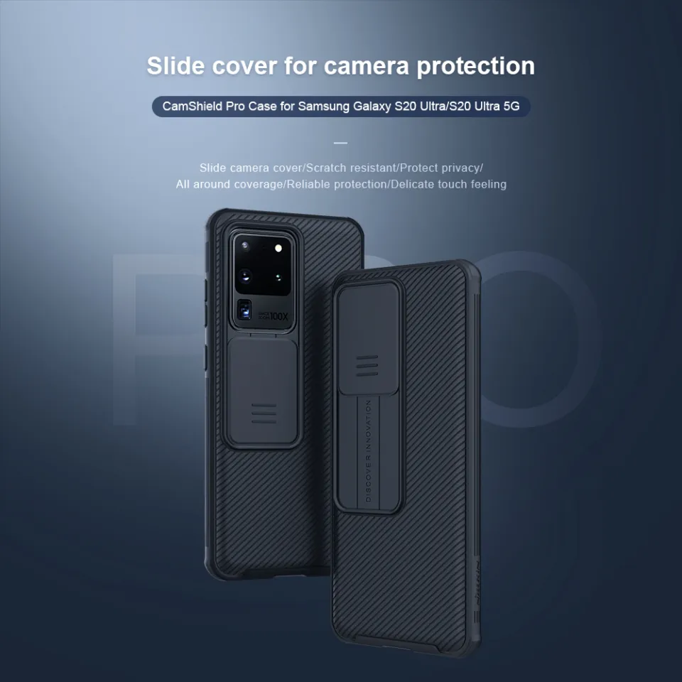 Nillkin CamShield PC case for Samsung Galaxy S20 Ultra and S20