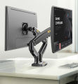 NB F160 Dual Monitor Arm Gas Spring 360 Degree Desktop 17"-30" Ergonomic Dual Arm Monitor Mount Bracket. 