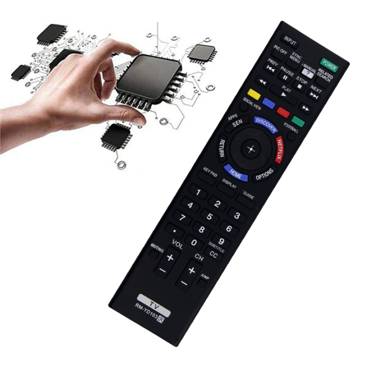 RM-YD103%20TV%20Remote%20Control%20for%20Sony%20KDL-32W700B%20KDL-40W580B%20KDL-40W590B%20KDL-40W600B%20KDL-42W700B%20KDL-48W580B%20KDL-48W590B%20-%20Image%203