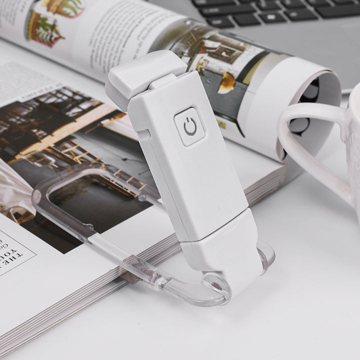 1/3Pcs%20USB%20Rechargeable%20LED%20Book%20Reading%20Light/%20Portable%20Bookmark%20Eye%20Protection%20Bedside%20Clip%20Lamp/%20White%20Adjustable%20Light%20-%20Image%209