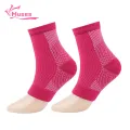 Muses Mall Open-toe Ankle Socks High Elasticity Compression Ankle Sleeves for Improved Circulation Unrestricted Movement Unisex Mid-tube Open-toe Socks for Neuropathy Support Sport Ankle Cuffs Moisture-wicking. 