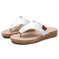 2024 New Flip-Flops Cow Split Leather Fashion Summer Outdoor Sandals Slippers. 