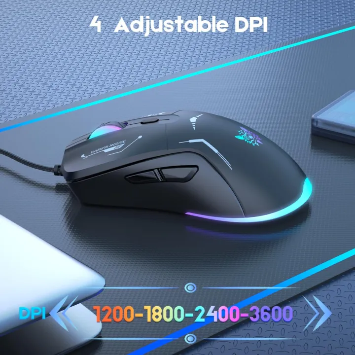 Onikuma%20Wired%20Gaming%20Mouse,%20RGB%20Gaming%20Mouse,PC%20Gaming%20Mice%20with%20Rainbow%20Optical%20Effect%207%20Buttons%20for%20PC/Laptop/%20/Mac%20-%20Image%202