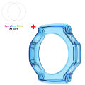 2-in-1 Protective Case + Screen Protector Glass for Amazfit T Rex 3 TRex 3 Smart Watch Bumper Protection Cover Tempered Glass. 