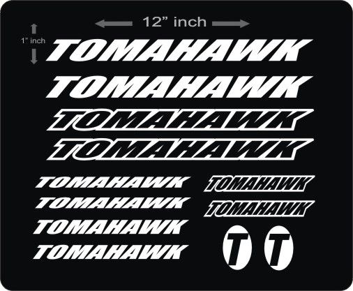 Push Bike Cycle Stickers Luminous Reflective 10 Piece Full Set Plotter Cutting