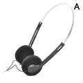 Underwire Headphone Music Mp3 Walkman Retro Feelings Portable Wired Small Headphones Sports Fashion Photo Props. 