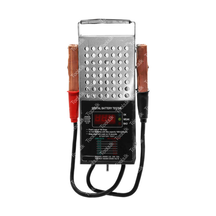 200amp 6 12v Battery Checking Meter Digital Battery Tester Daraz Lk