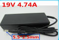 Toshiba Laptop Charger AC Adapter Power Supply for TOSHIBA SATELLITE A300 L300D C660 Pro U300 Pro L100  19V 4.74A 5.5X2.5mm. 
