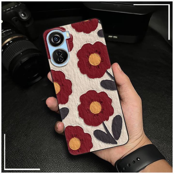TPU%20Durable%20Phone%20Case%20For%20ZTE%20Axon40%20Lite/V50%20Design%205G/Nubia%20Neo%205G%20Phone%20Pouch%20Protective%20flower%20Back%20Cover%20Soft%20case%20-%20Image%205