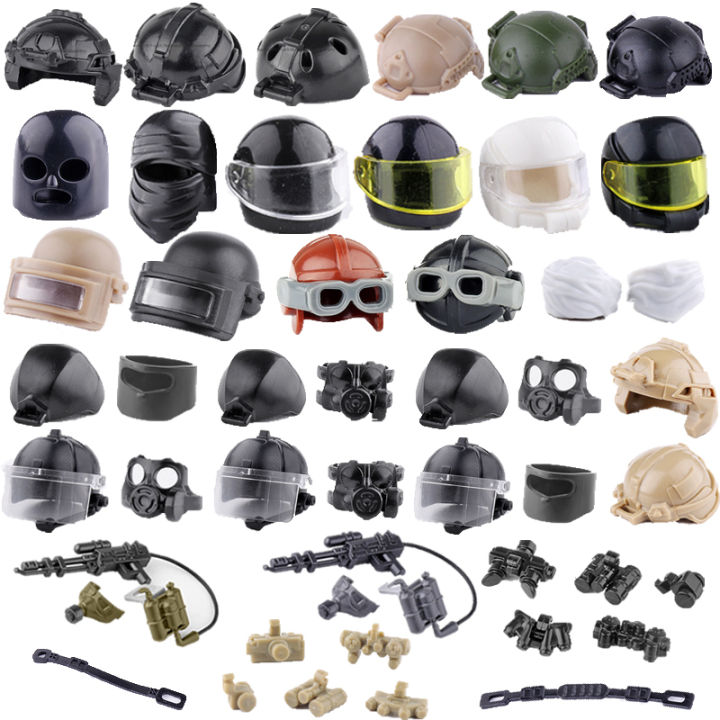 Maoxia Building Blocks Mini Bricks Solider Figures toys Gifts Helmets ...