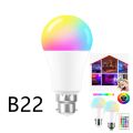 10w 16 Color Changing B22 RGB LED Magic Light Bulb with Remote Controller. 