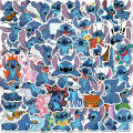 20/40/60pcs Disney Cartoon Stitch Vsco Stickers for Laptop Skateboard Luggage Stickers. 