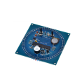 Electronic Digital Clock Kit C51 Microcontroller Learning Board DS1302 Rotating LED Display Module DIY Production Spare Parts Accessories. 