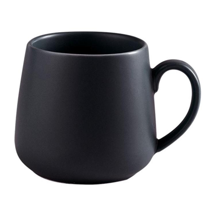 Ceramic Coffee Mug Creative Matte Pure Color Coffe Mugs Tumbler Cup Tea Milk Latte rcelain Novelty Tumblers Cute Cups
