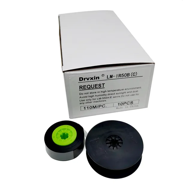 1/2pcs%20Ink%20Ribbon%2050/110m%20Black%20Typewriter%20Ink%20For%20Max%20Letatwin%20Cabel%20Id%20Printer%20Wire%20Marker%20Lm-550a/e%20Lm-390a%20-%20Image%204