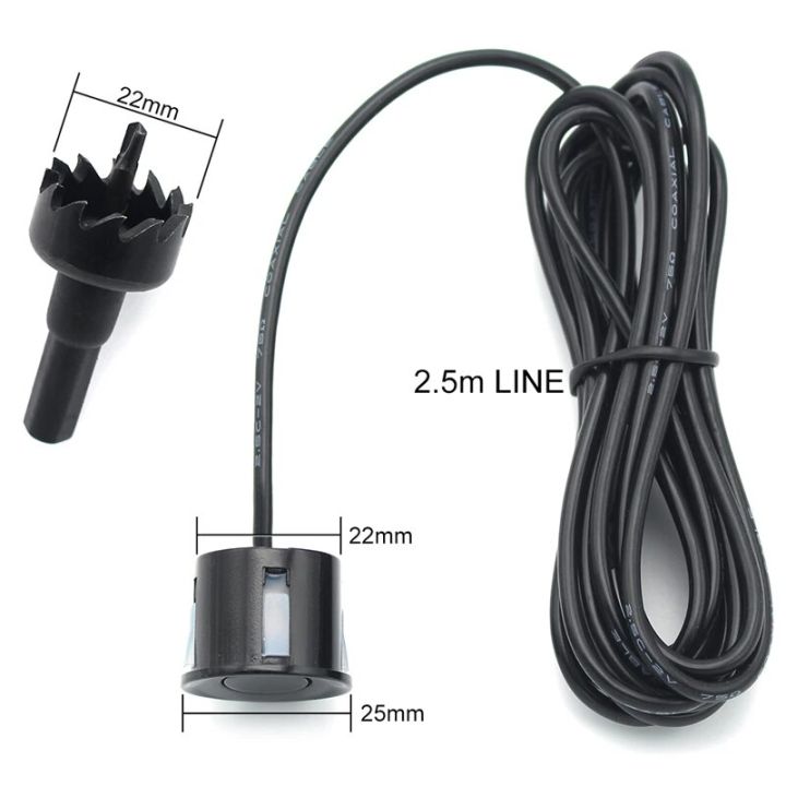 GreenYi%204%20Sensors%20Buzzer%2022mm%20Car%20Parking%20Sensor%20Kit%20Reverse%20Backup%20Radar%20Sound%20Alert%20Indicator%20Detector%20System%2012V%20-%20Image%204