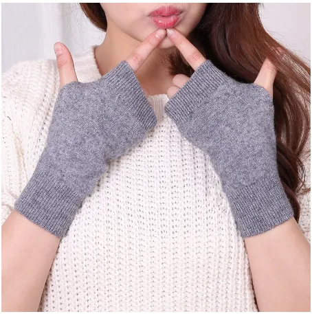 Winter%20Gloves%20Women%20Men%20Stylish%20Hand%20Warmers%20Arm%20Ladies%20Cotton%20Knitted%20Warm%20Mitten%20Fingerless%20Gloves%201Pair%20-%20Image%203