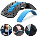 Back Stretcher, Lumbar Back Pain Relief Device, Spine Board, Back Cracker, Multi-Level Back Massager Lumbar, Pain Relief for Herniated Disc, Sciatica, Scoliosis, Lower and Upper Back Stretcher Support. 