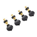4PCS Ukulele Tuning Peg Metal 4.3cmx2cm Ukulele Tuner Peg Machine Head For P WYD. 