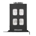 8X Pci Mobile Rack Enclosure Hard Disk Drive Case Box for 2.5 Inch Sata HDD Adapter. 